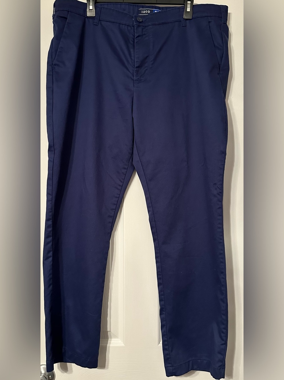 Izod Men's Navy Straight-Leg Dress Pants